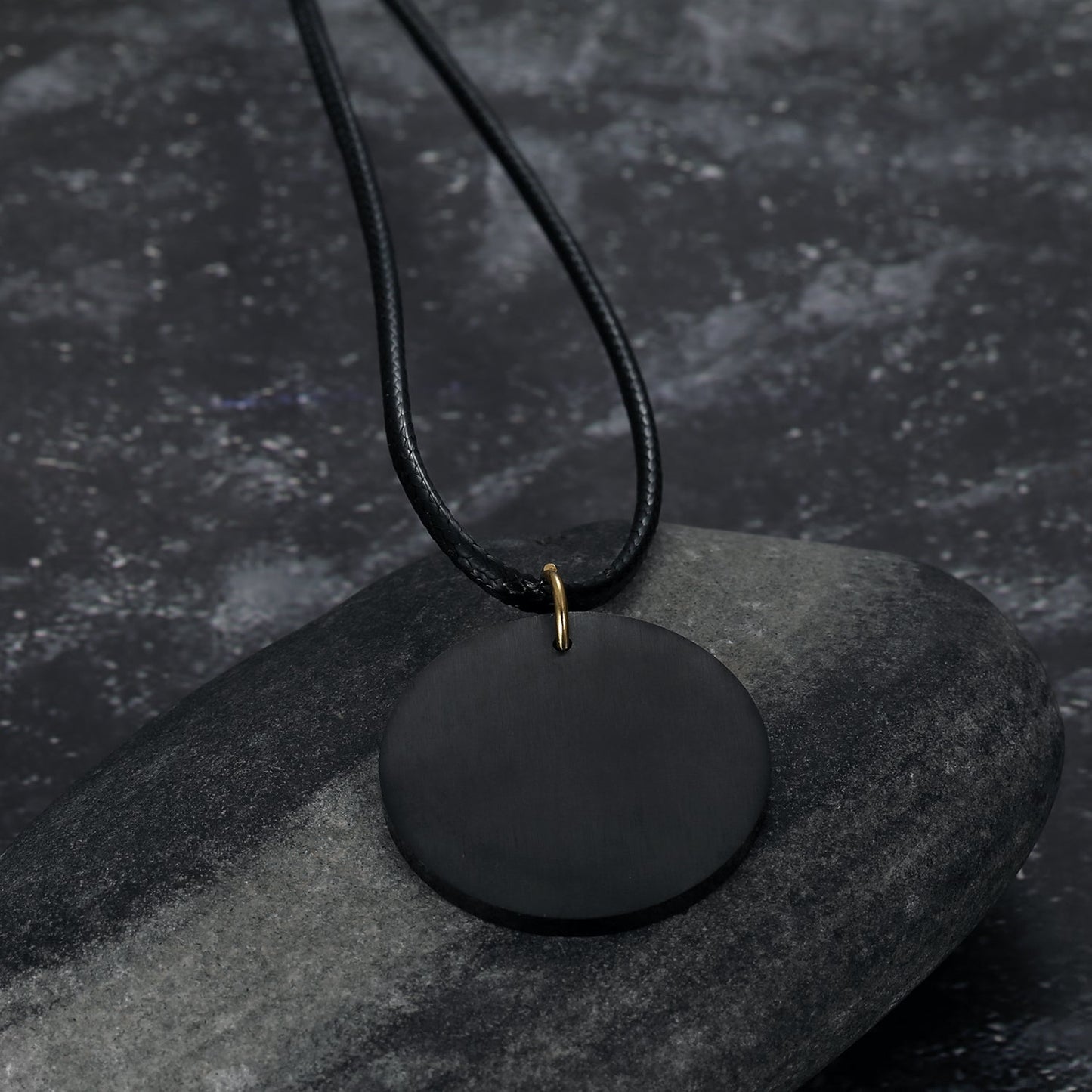 Bjorn Regalia Circular Horn Valknut Necklace