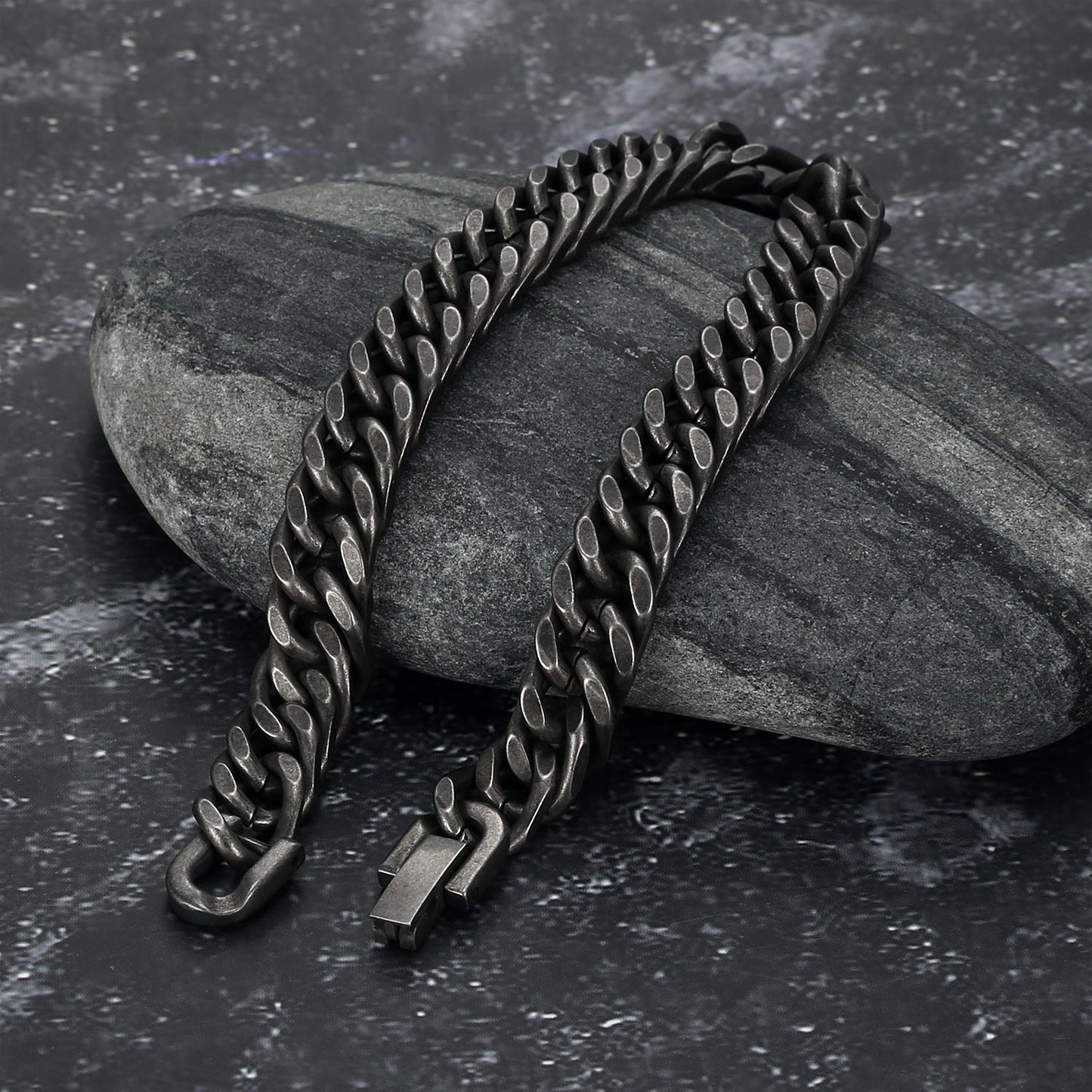 Bjorn Regalia Handcrafted Stainless Steel Dragon Weave Bracelet