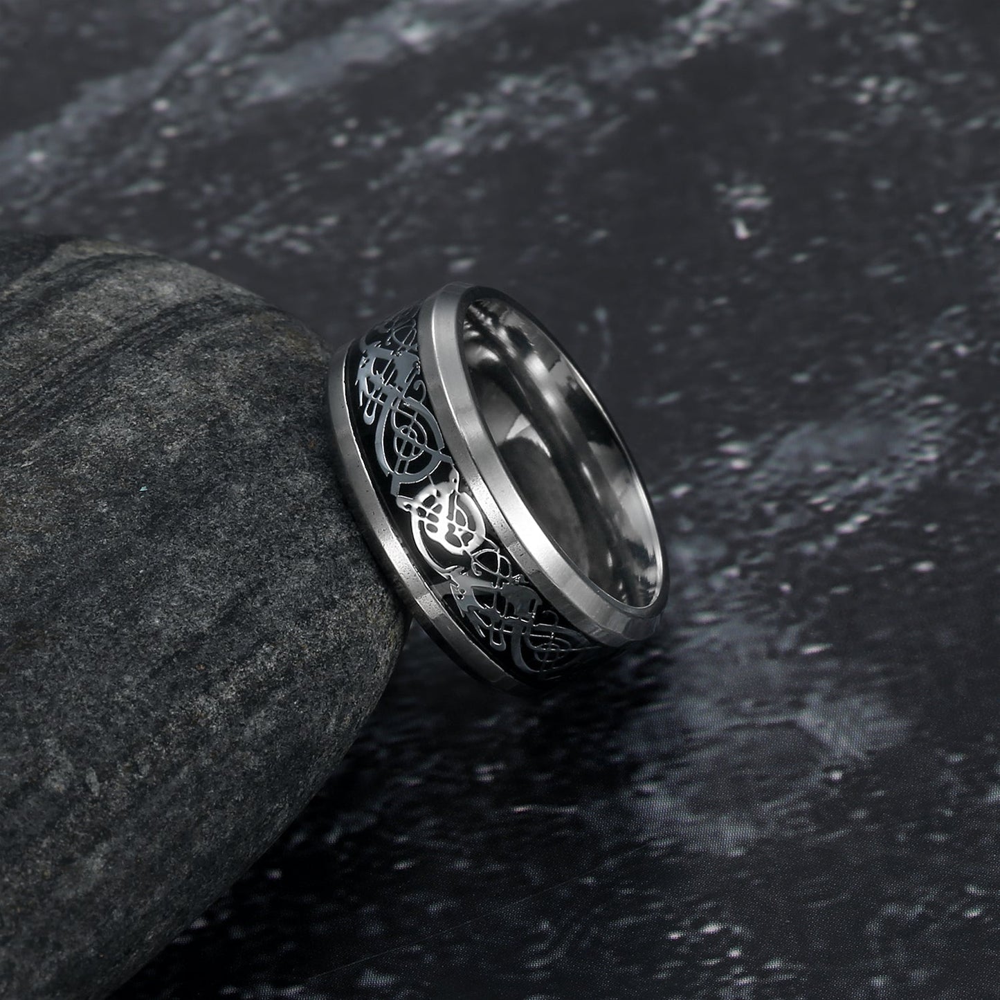 Bjorn Regalia Dragon Scale Wedding Band