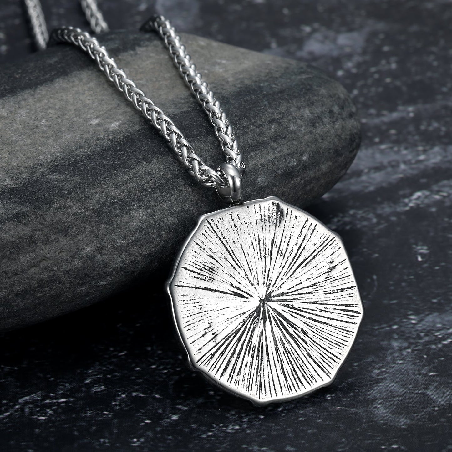 Bjorn Regalia Handcrafted Stainless Steel Helm of Awe Shield