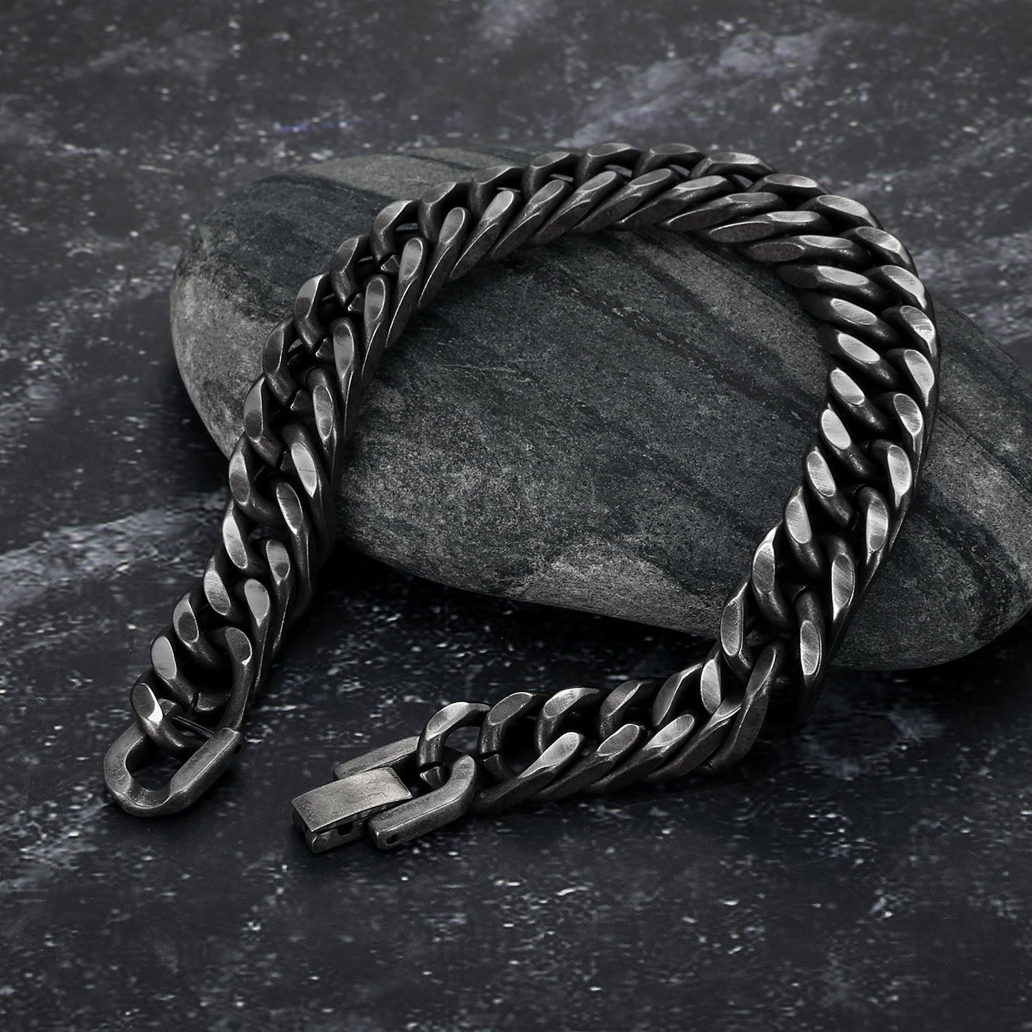 Bjorn Regalia Handcrafted Stainless Steel Dragon Weave Bracelet