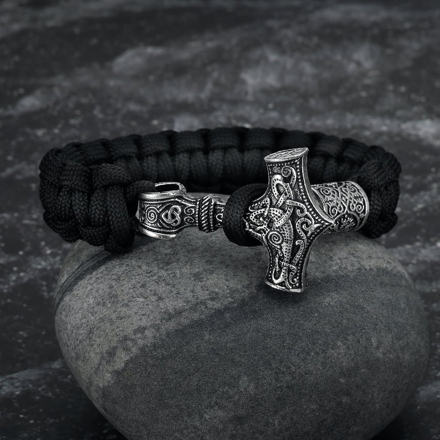 Bjorn Regalia Paracord Mjolnir Bracelet