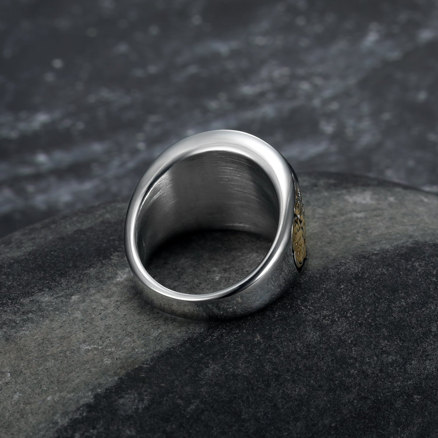 Bjorn Regalia Handcrafted Stainless Steel Bear Paw / Veles Ring