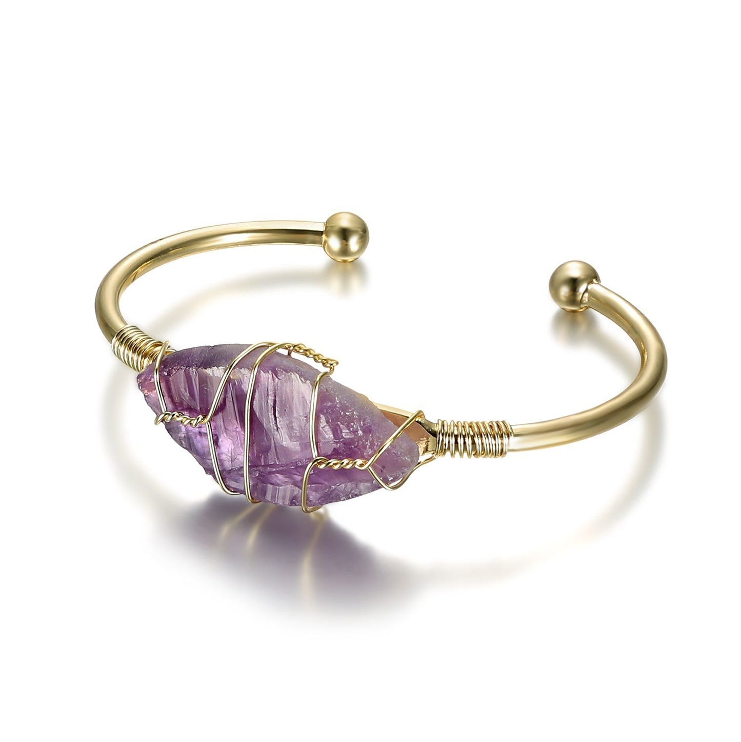 Bjorn Regalia Natural Gemstone Bangle