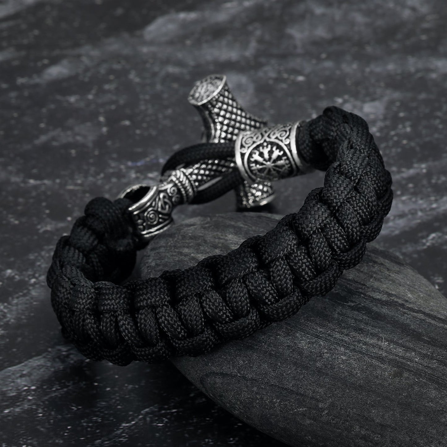 Bjorn Regalia Paracord Mjolnir Bracelet
