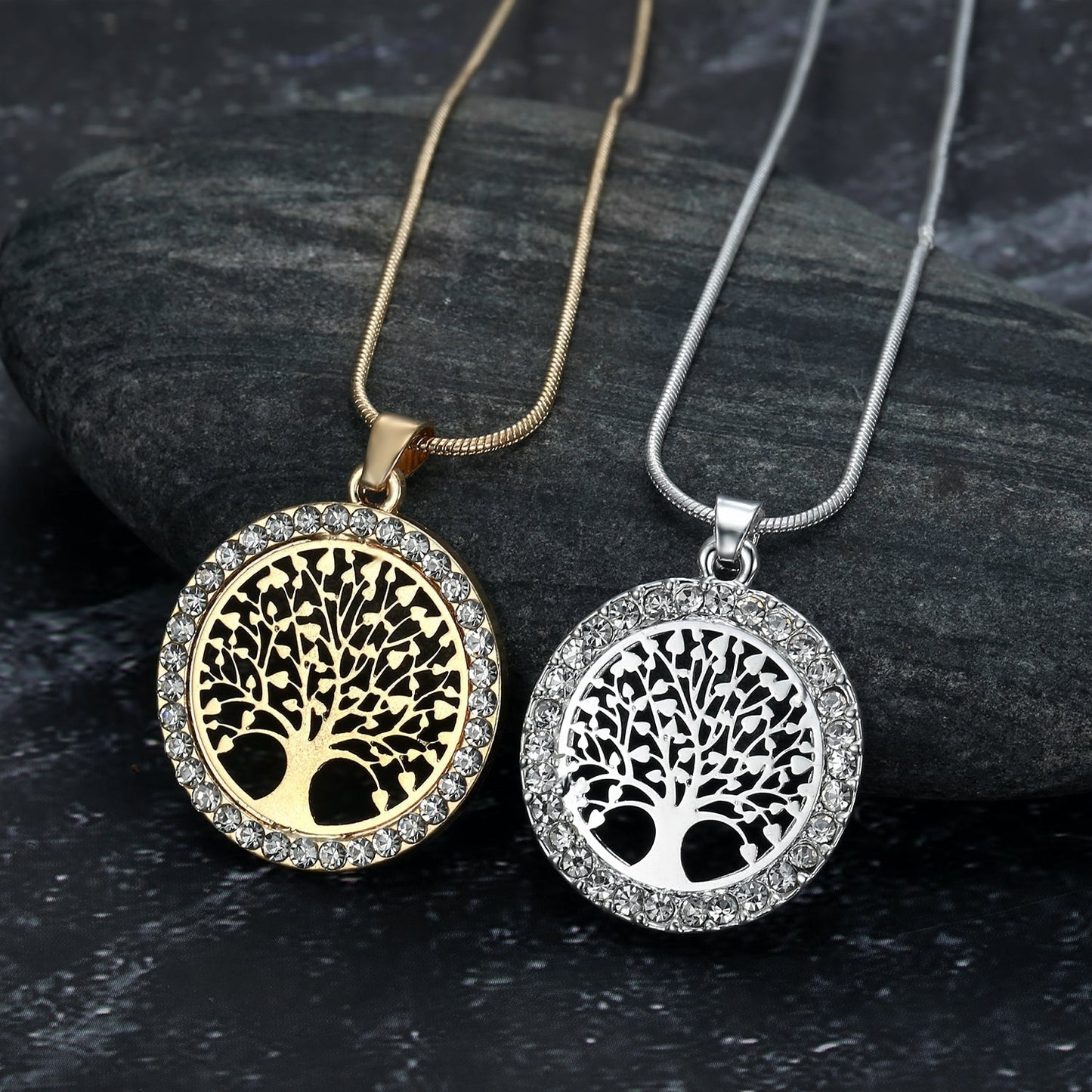 Bjorn Regalia Tree of Life / Yggdrasil Ladies Pendant With Cubic Zirconia