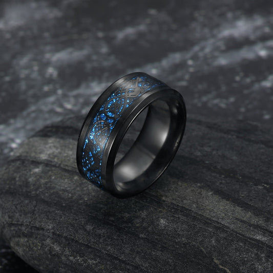 Bjorn Regalia Dragon Scale Wedding Band