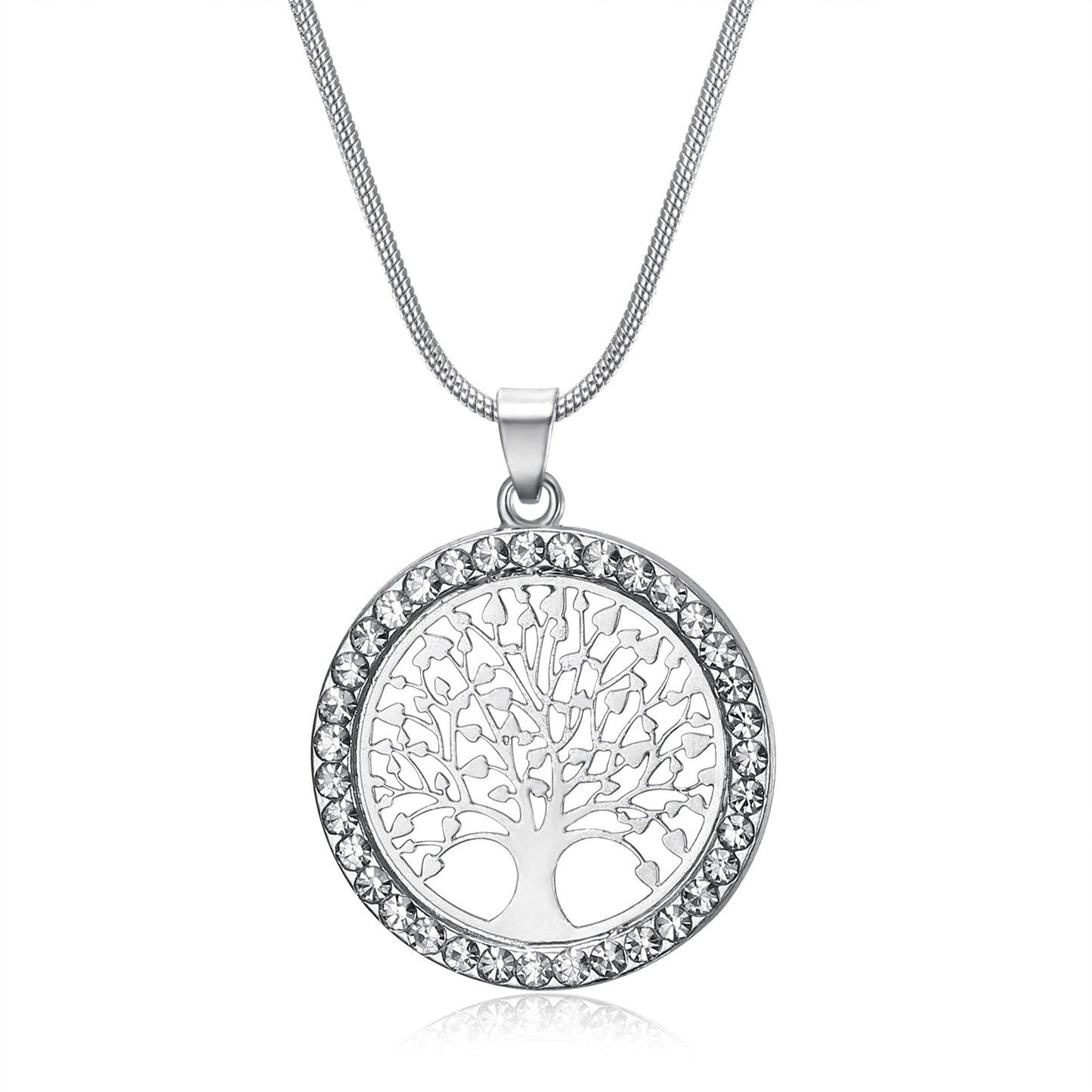 Bjorn Regalia Tree of Life / Yggdrasil Ladies Pendant With Cubic Zirconia
