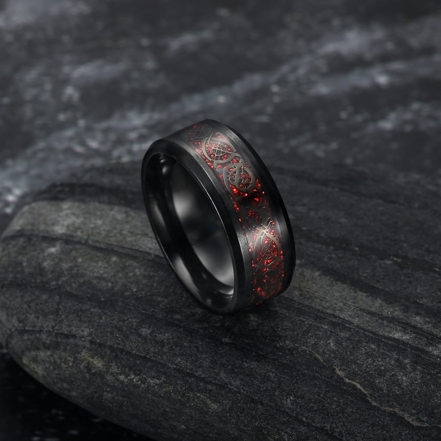 Bjorn Regalia Dragon Scale Wedding Band