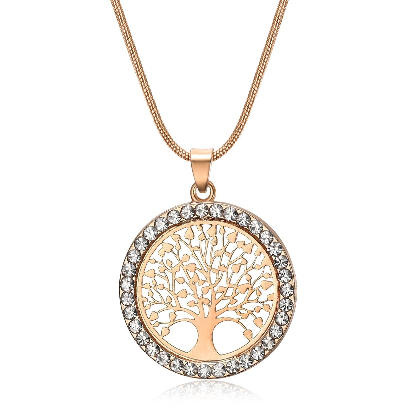 Bjorn Regalia Tree of Life / Yggdrasil Ladies Pendant With Cubic Zirconia