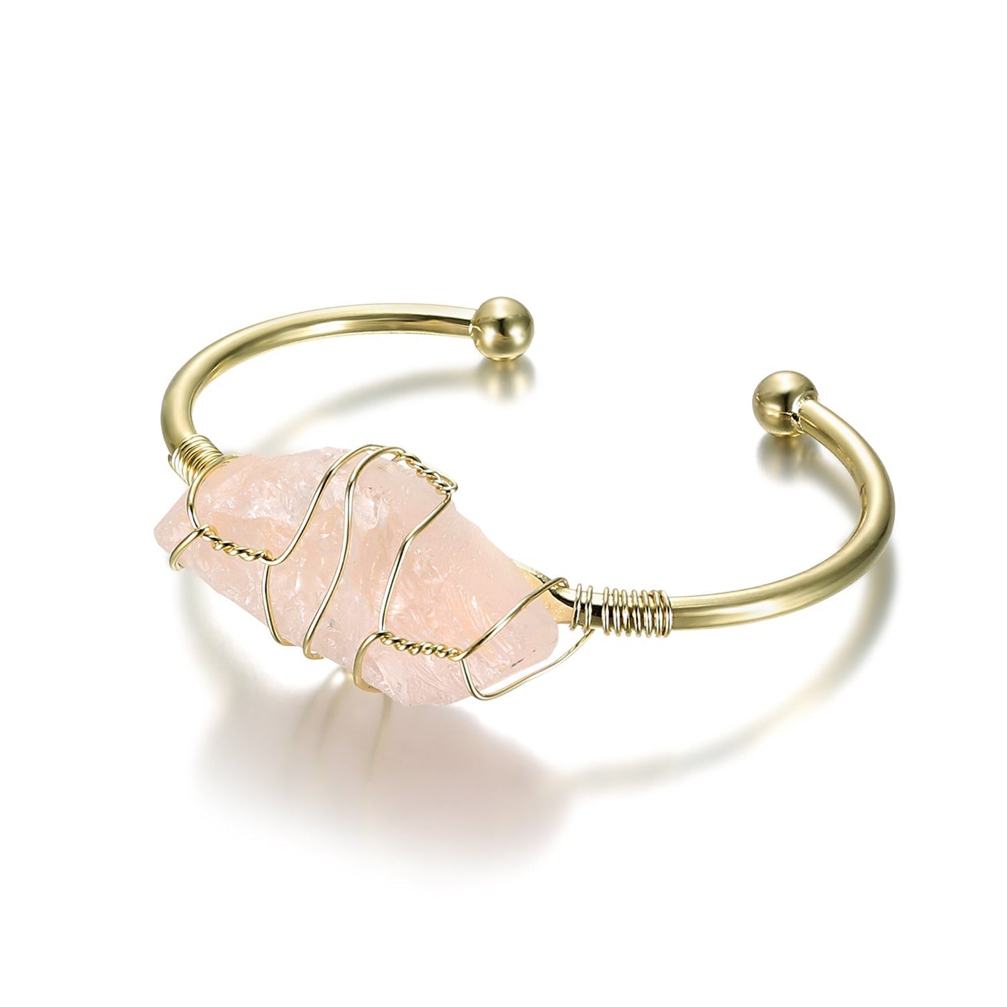 Bjorn Regalia Natural Gemstone Bangle